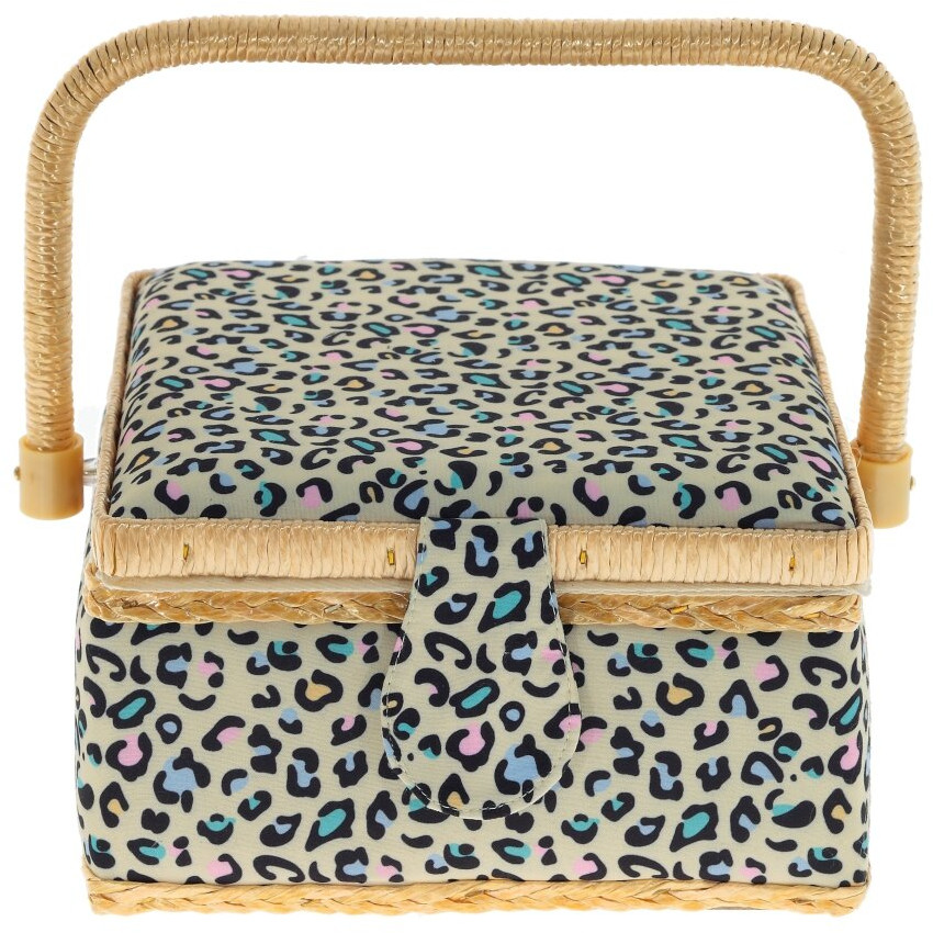 Шкатулка для рукоделия с подносом и набором для шитья | Remeco club