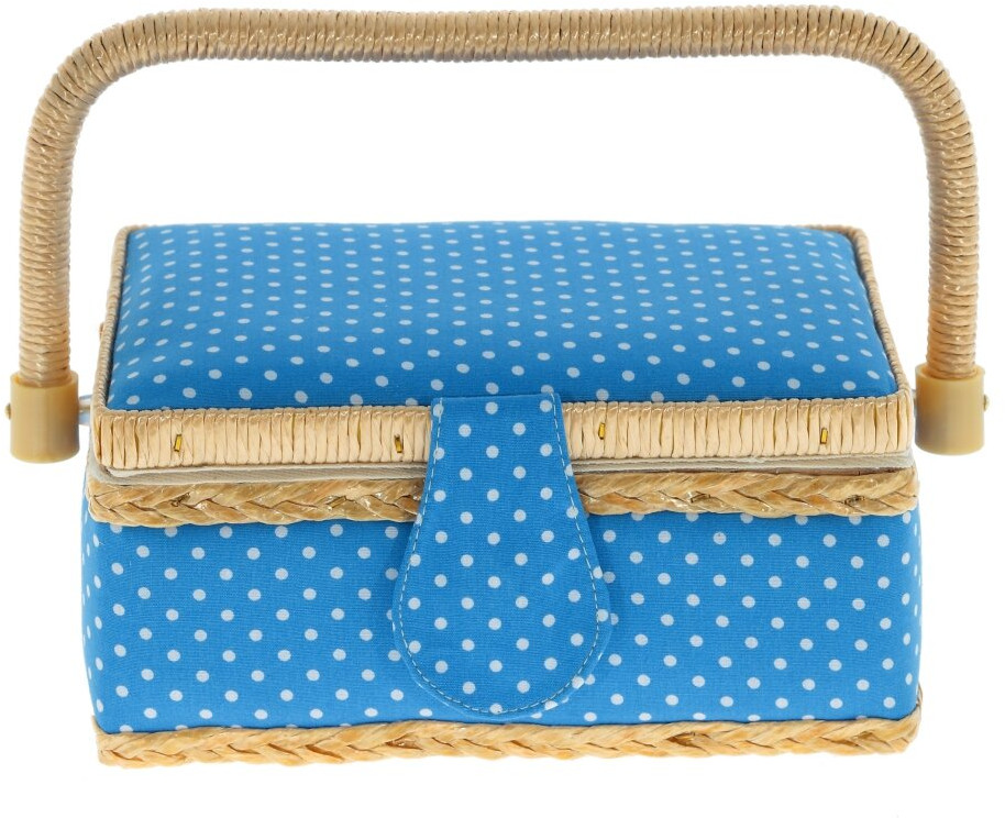 Шкатулка для рукоделия с подносом и набором для шитья | Remeco club