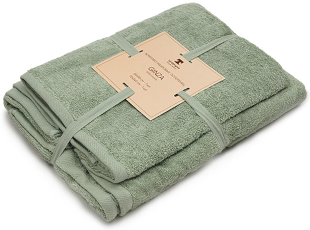 Комплект полотенец махровых | Ginza | Традиция