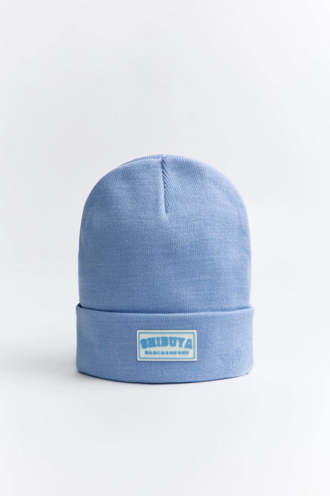 Шапка-бини женская с патчем и надписью | Befree