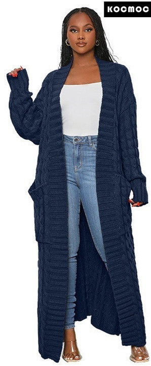 Свитер-кардиган вязаный женский | Космос