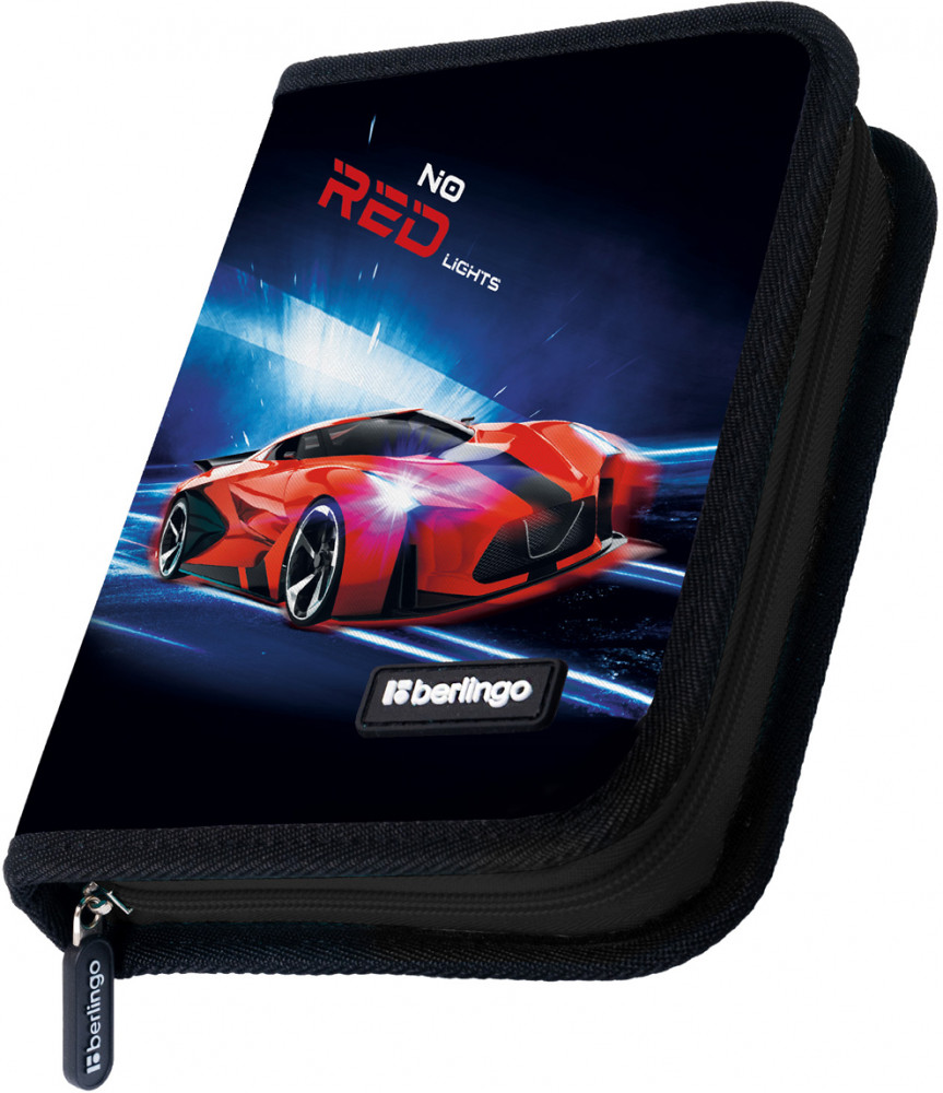 Пенал школьный «No red lights» | No red lights | Berlingo