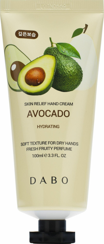 Крем для рук питательный с экстрактом авокадо «Skin Relief Hand Cream Avocado» | DABO