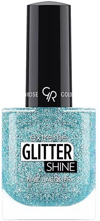 Лак для ногтей «Extreme Glitter Shine», оттенок 214 | Golden Rose