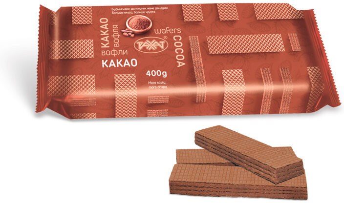 Вафли со вкусом какао | Рахат