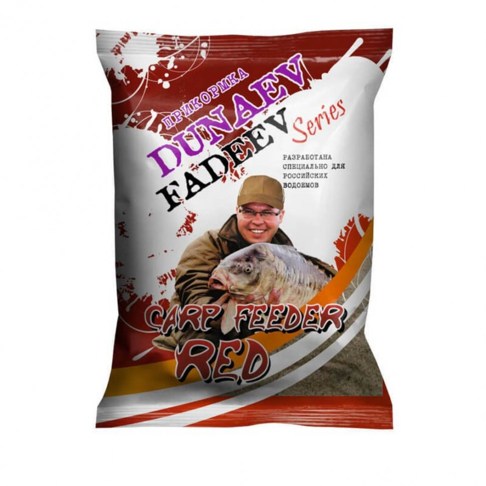 Прикормка Feeder Carp Red «Dunaev-Fadeev» | Dunaev