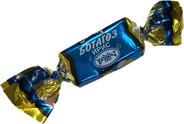 Ирис на основе цельного сгущенного молока с какао «Ботагөз. Забава» | Рахат