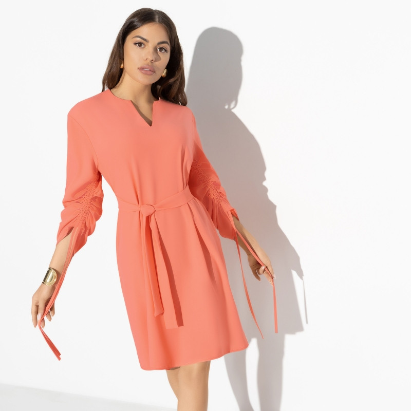 Платье женское «Праздник в сердечке, с поясом» | Charutti