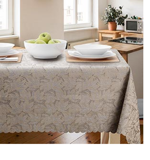 Скатерть для дома жаккардовая | BRAVO