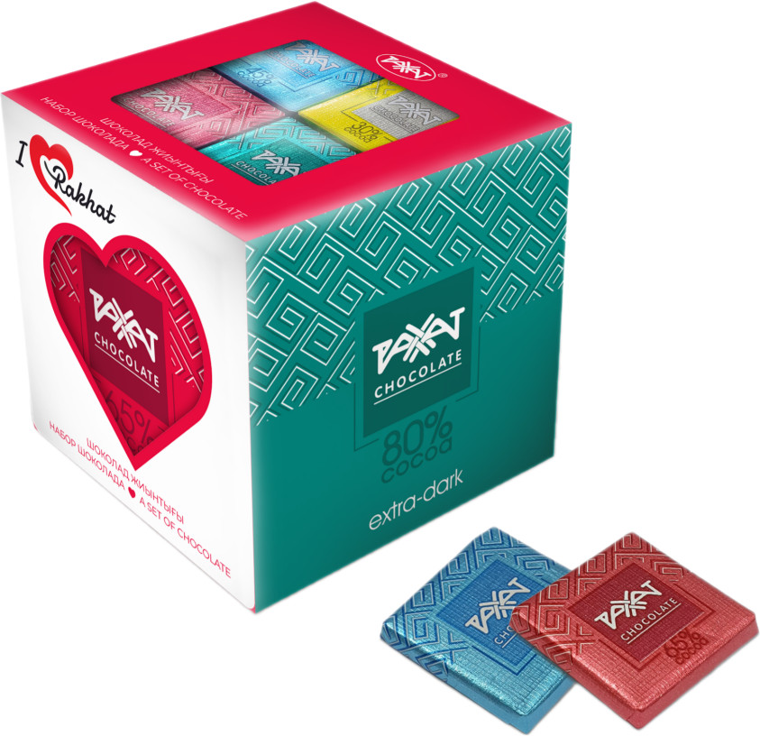 Набор шоколада «I love Rakhat» | Рахат