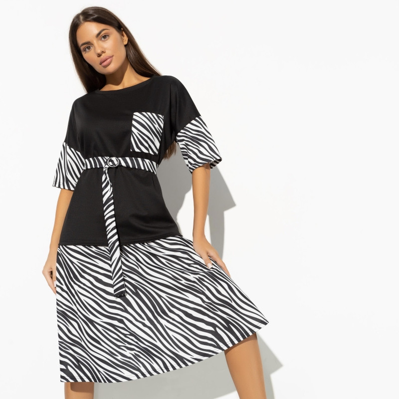 Комплект с юбкой «Выбирай мечту, 2 в 1, с поясом» | Charutti