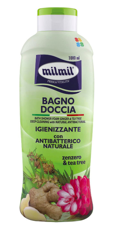 Гель для душа и пена для ванны «Ginger & Tea tree» | Mil Mil professional