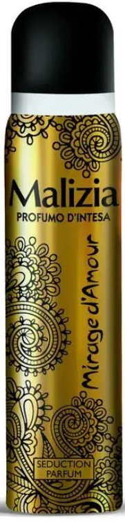 Дезодорант для тела женский парфюмированный «Mirage D’amour» | Malizia Giovani