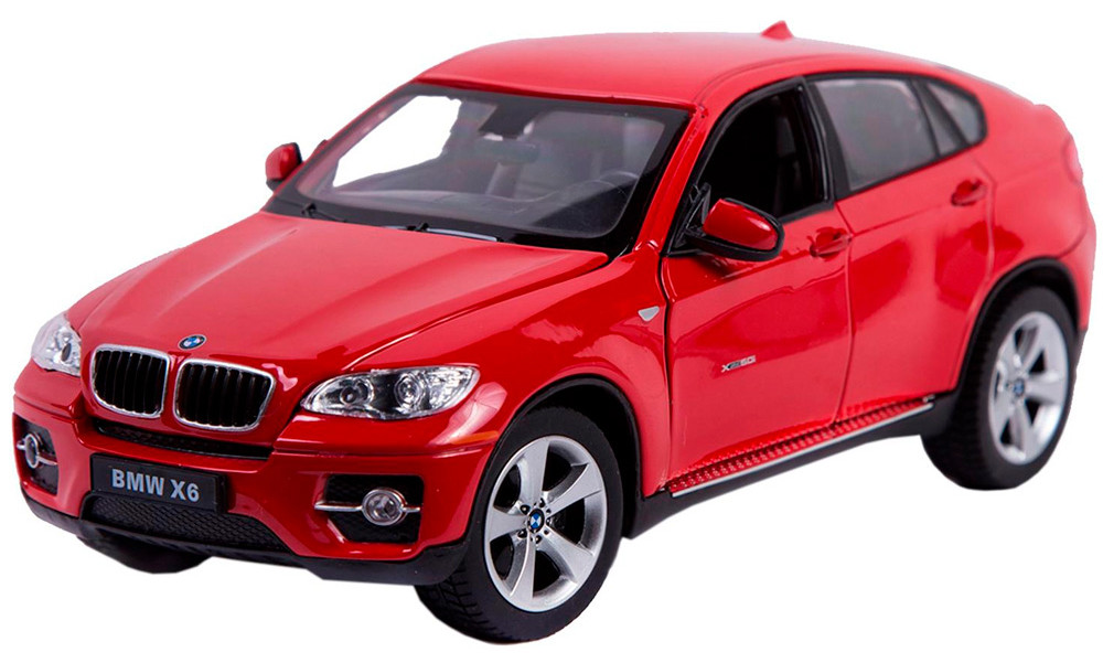 Модель автомобиля «BMW X6», масштаб 1:38 | Welly