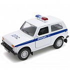 Модель автомобиля «LADA 4x4 Милиция ДПС», масштаб 1:34-39