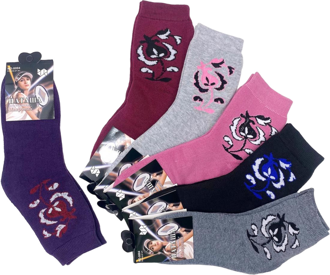 Комплект носков женских «Цветочки» | Наташа