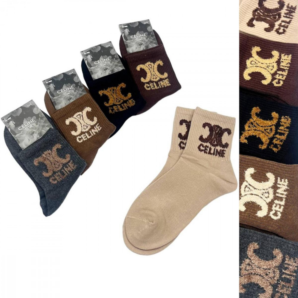 Комплект носков женских «Бренд» | Passo Chantal