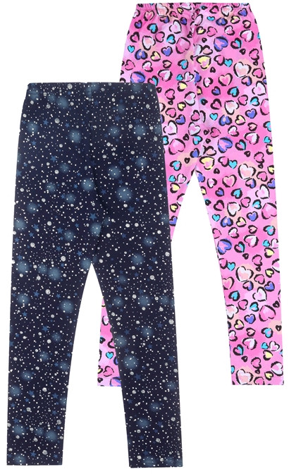 Комплект легинсов для девочек | Ассорти | Апрель