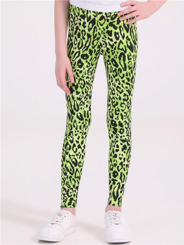 Легинсы для девочек | Лужок | Апрель