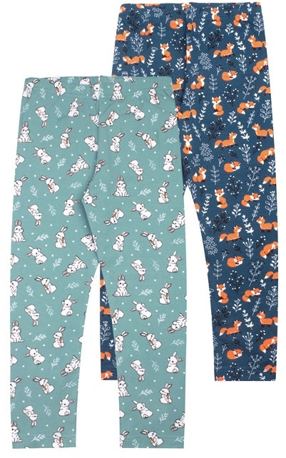 Комплект легинсов для девочек | Лужок | Апрель