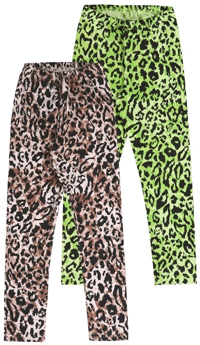 Комплект легинсов для девочек | Лужок | Апрель