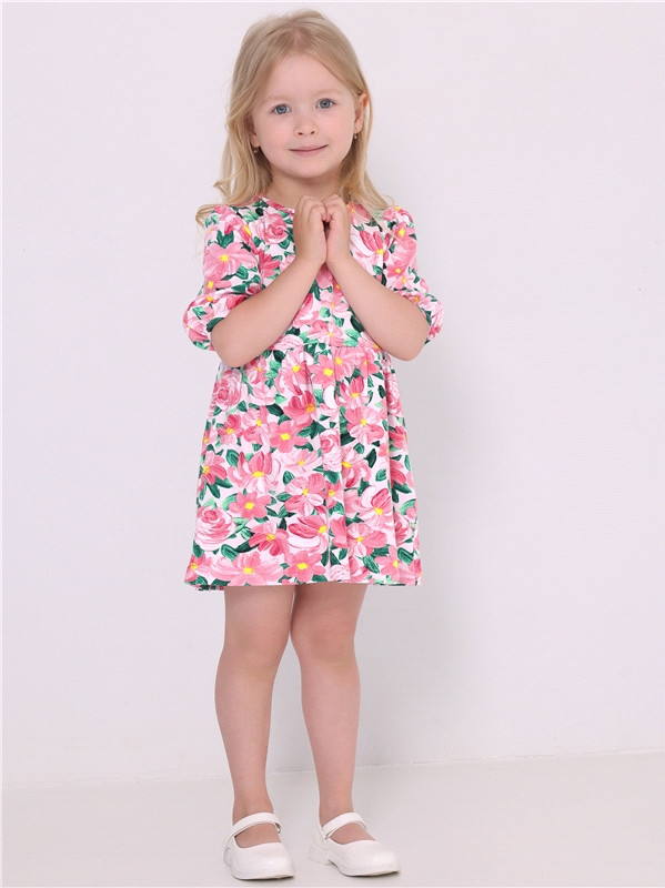 Платье для девочек | Променад | Апрель