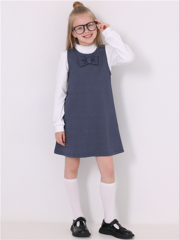Сарафан для девочек | Школьница | Апрель