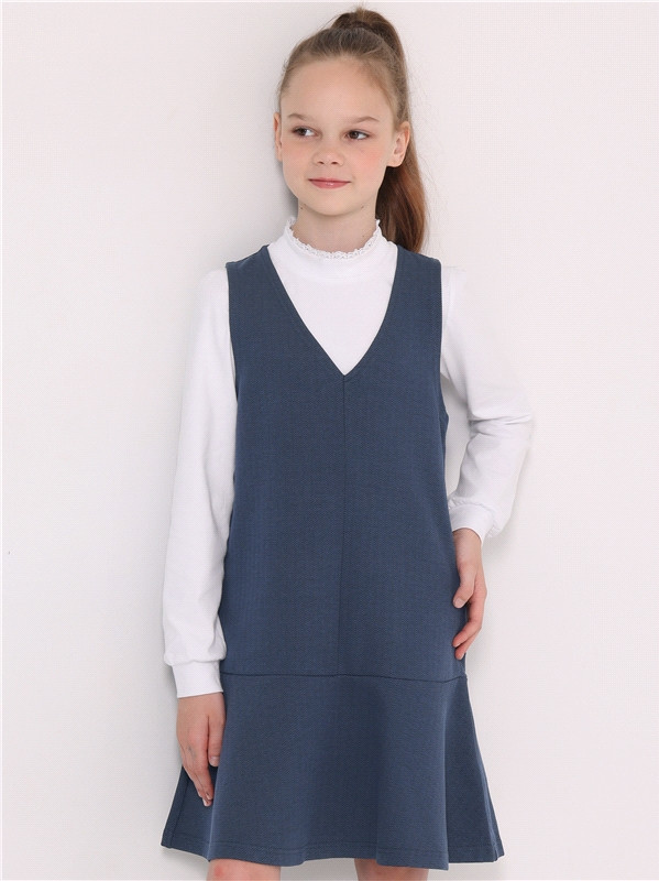 Сарафан для девочек | Школьница | Апрель
