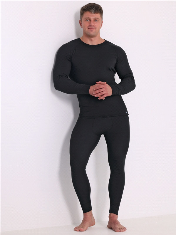Термокомплект из лонгслива и кальсонов мужской | Optima | Апрель