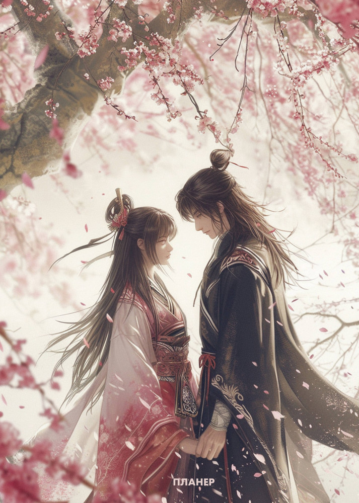 Блокнот-планер «Любовь под цветущей вишней» | Делай! Планеры для записи идей, списков и встреч