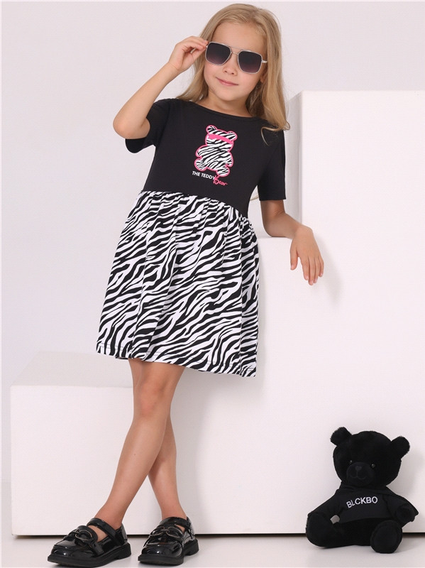 Платье для девочек | Променад | Апрель