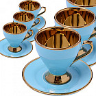 голубой/золотой голубой/золотой