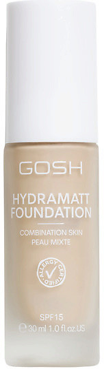 Тональное средство «Hydramatt Foundation» SPF 15, оттенок 002N Very Light | Gosh
