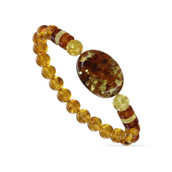 Браслет из янтаря