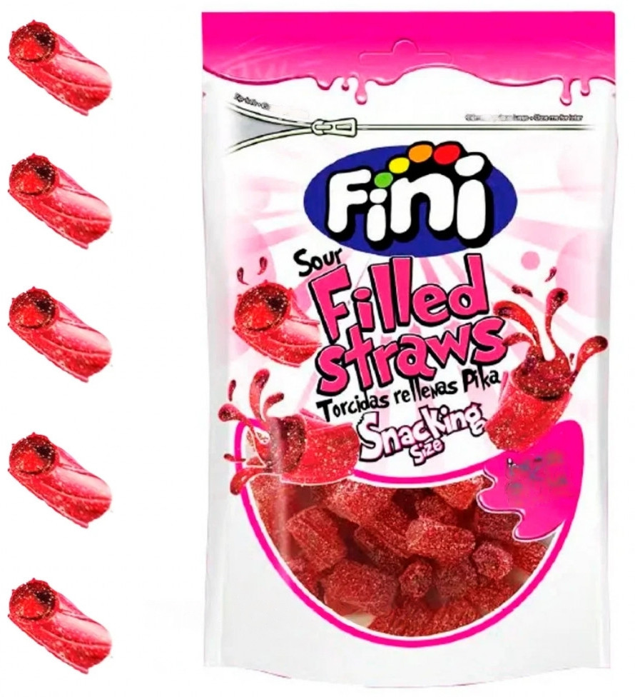 Мармелад жевательный «Sour Filled Straws» | Fini