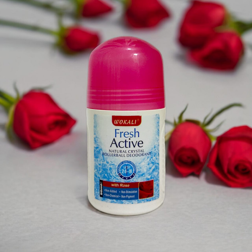 Дезодорант роликовый «Роза» | Fresh Active | Wokali