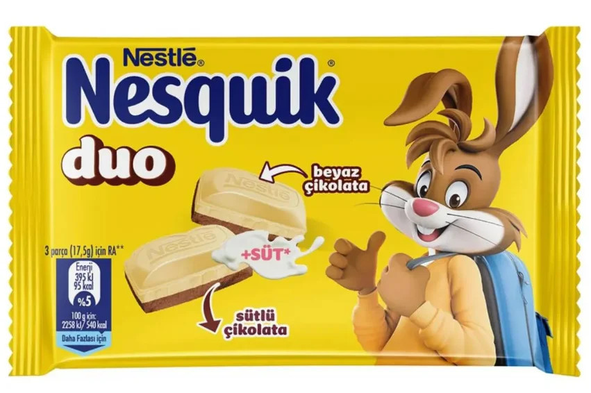 Шоколад белый и молочный «Duo» | Nesquik