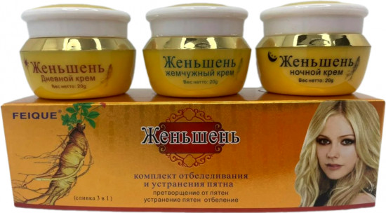 Набор кремов для лица «Женьшень»
