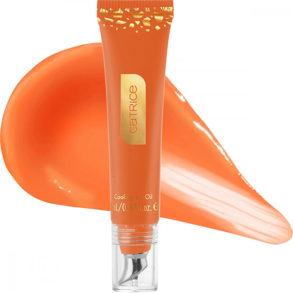 Масло для губ «Cooling Lip oil», тон C03 They See Me Aperollin | Summer obsessed | Catrice
