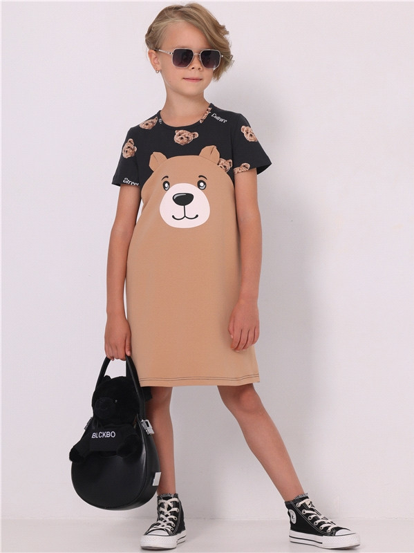 Платье для девочек | Преданные друзья | Апрель