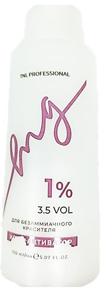 Крем-активатор для безаммиачного красителя 1% | Million glow. Ammonia free collection ceramides | TNL Professional