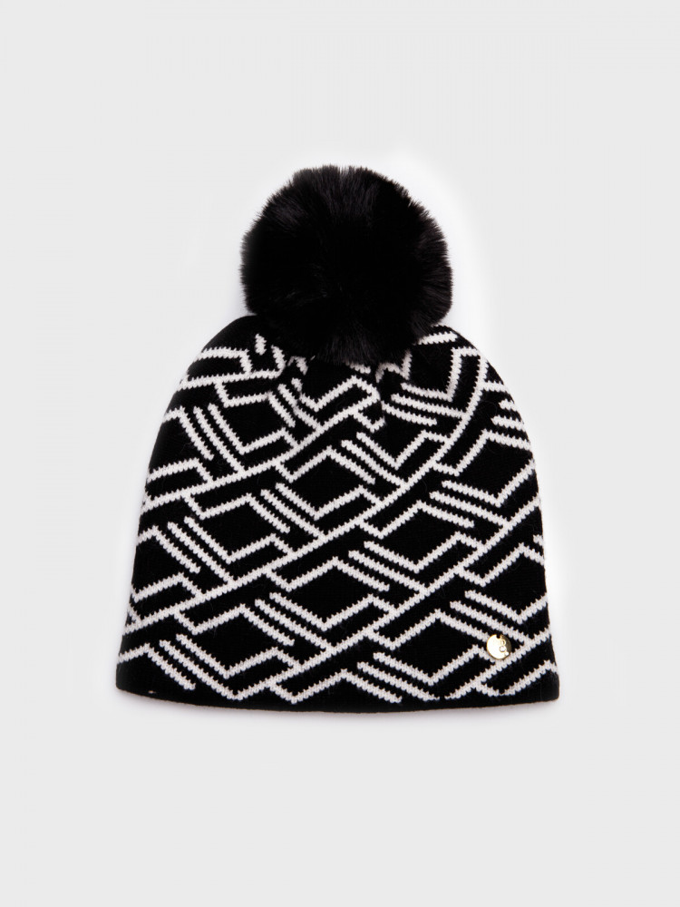 Шапка для девочек | Black chic | PlayToday