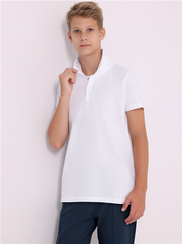 Футболка-поло для мальчиков | Школьная форма | Апрель