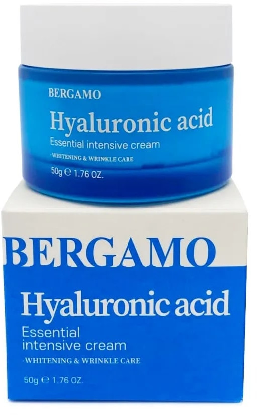 Крем для лица с гиалуроновой кислотой | Hyaluronic Acide | Bergamo