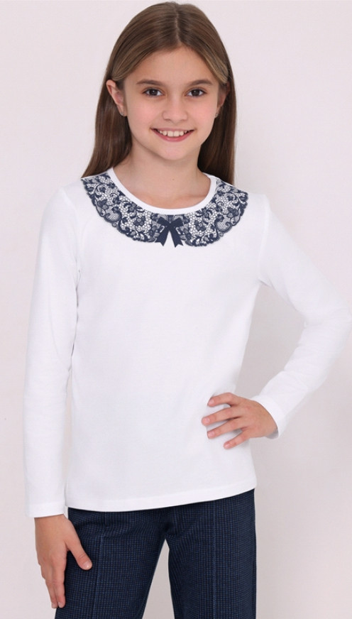 Лонгслив для девочек | Школьница | Апрель