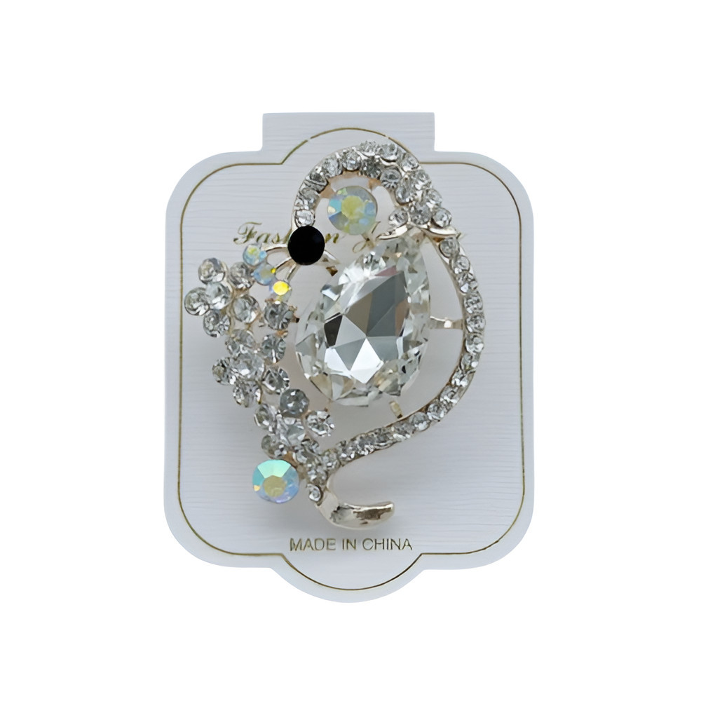 Брошь женская «Лебедь» | Fashion Jewelry