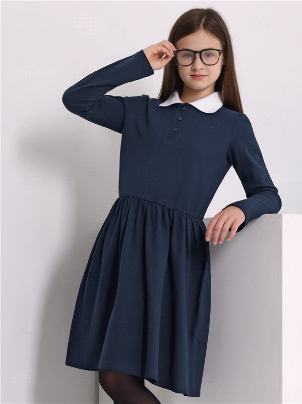 Платье для девочек | Школьная форма | Апрель