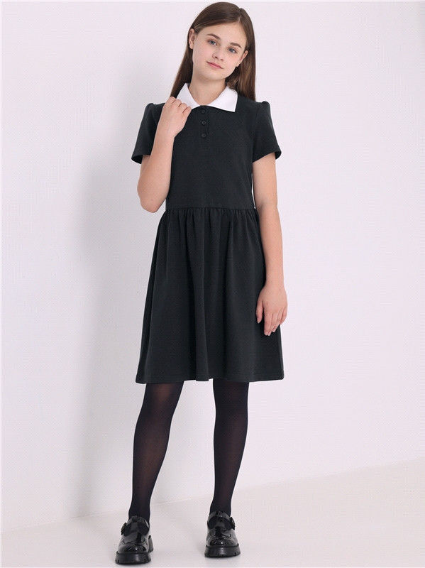 Платье для девочек | Школьная форма | Апрель