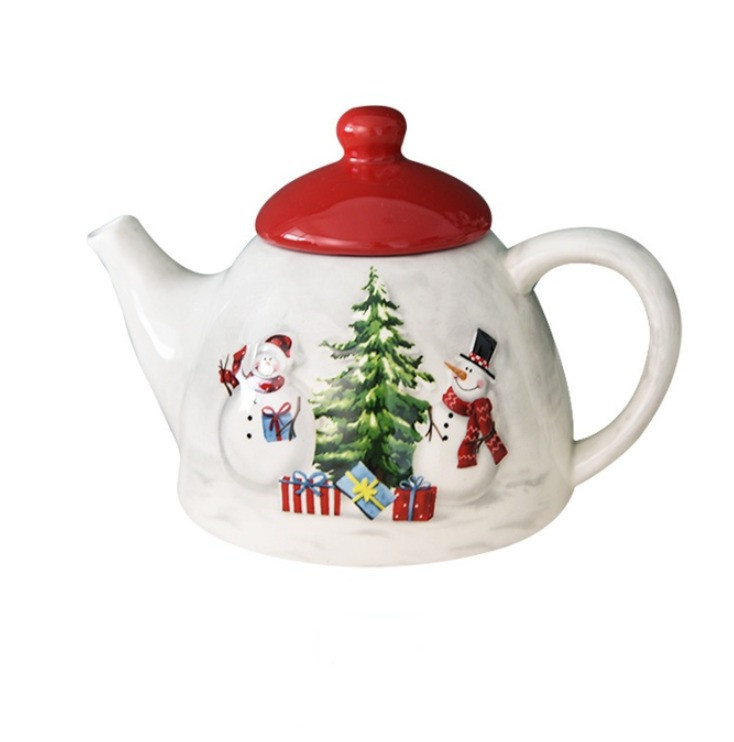 Чайник заварочный «Снеговики» | New Year 25 | Winter Wonders