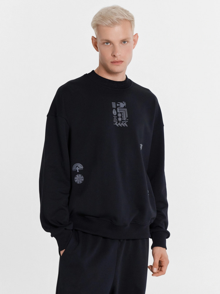 Свитшот мужской | Вытинанка | Mark Formelle